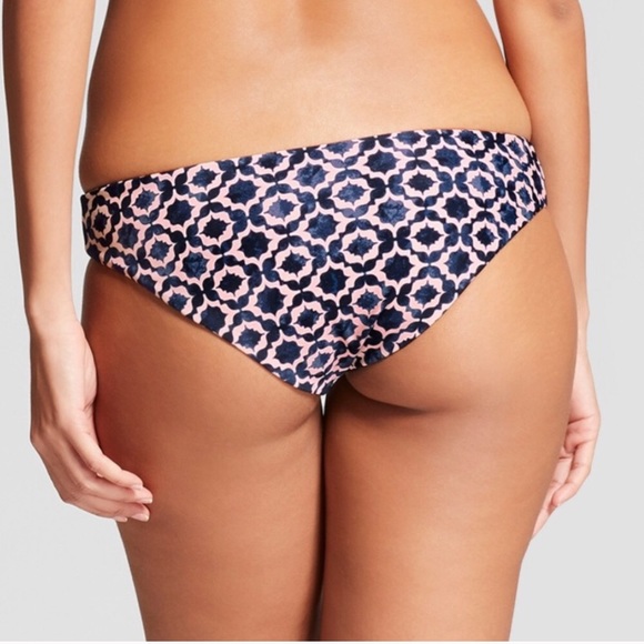 NEW Tori Praver Isla Bikini Bottom Floral Swim Teal Small - Picture 8 of 8